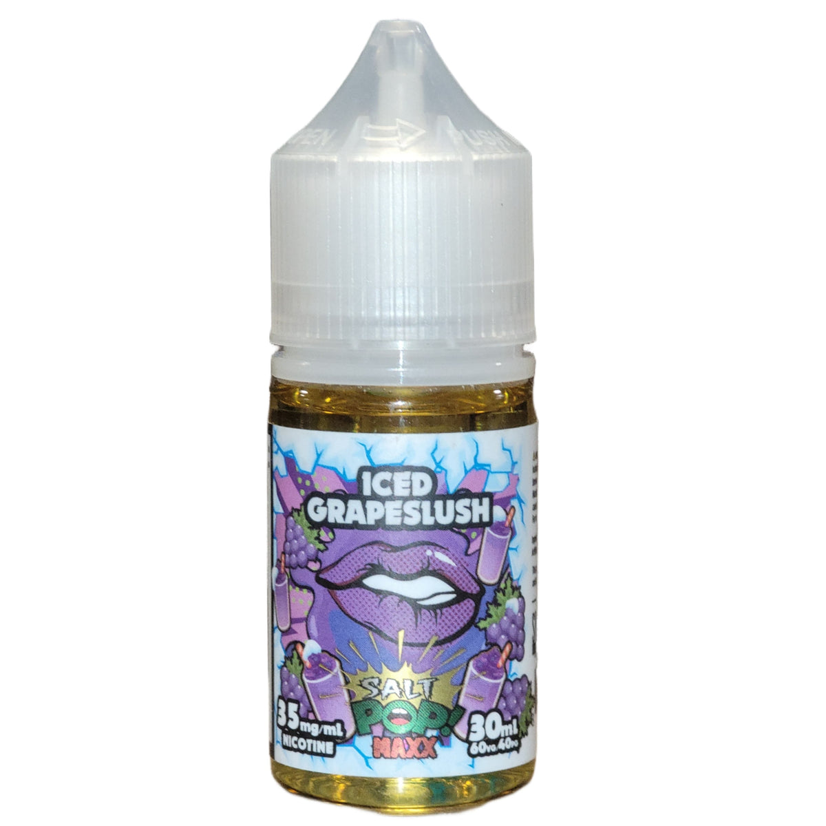 GRAPE SLUSH ICE 30ML - POP VAPORS