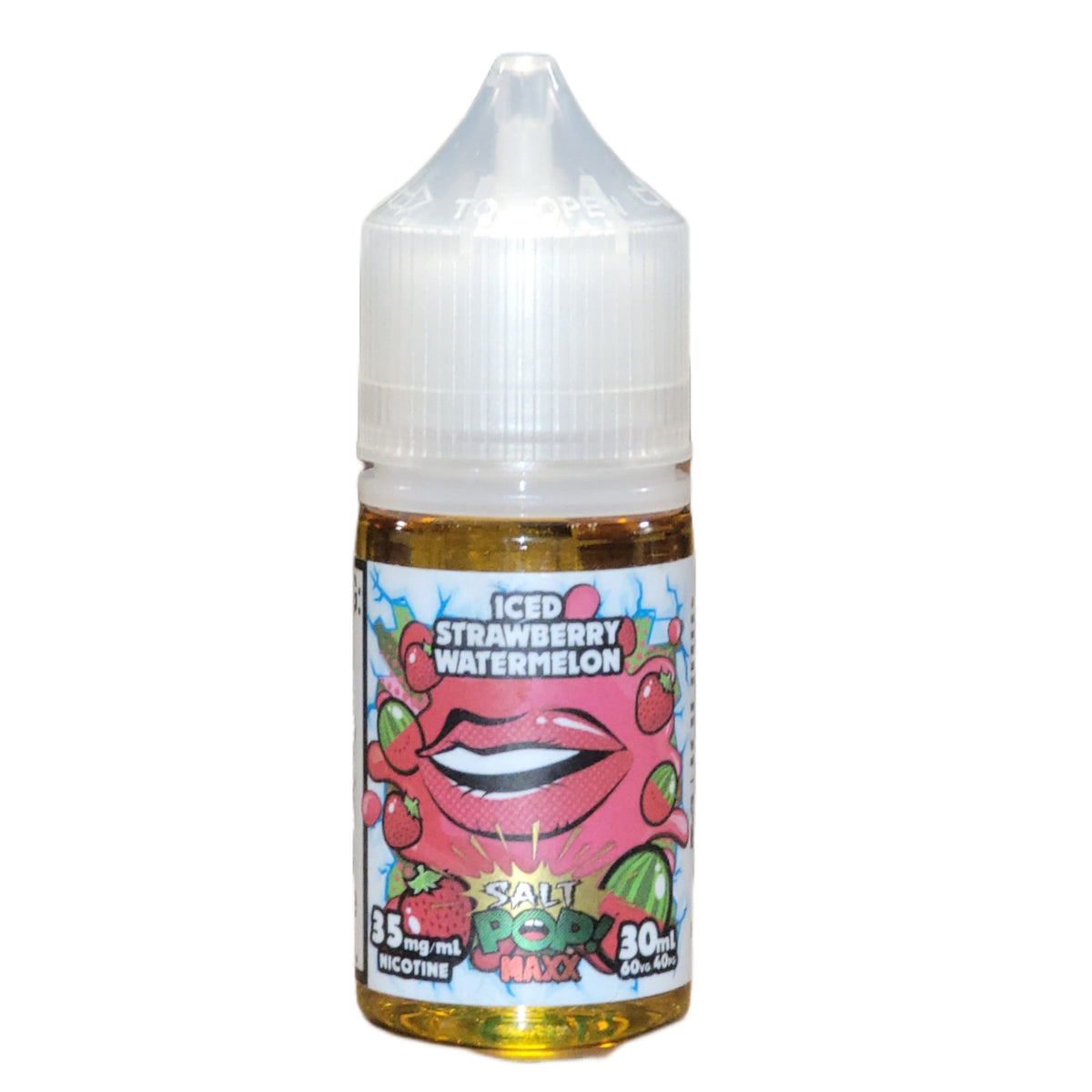 STRAWBERRY WATERMELON ICE 30ML - POP VAPORS