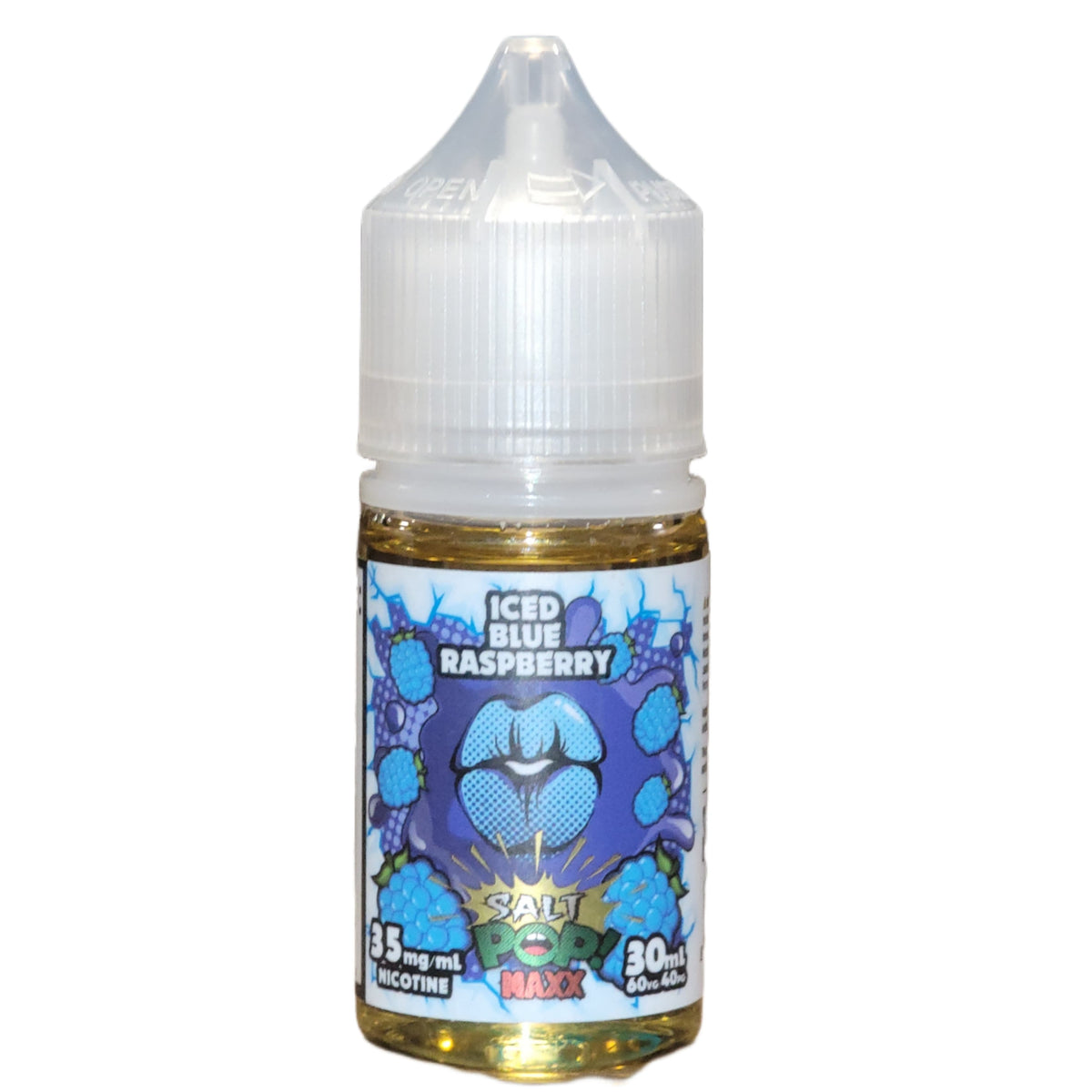 BLUE RASPBERRY ICE 30ML - POP VAPORS