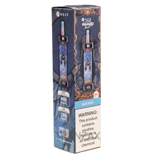 BLUE RAZZ ICE - HOOKALIT DISPOSABLE 3MG 40000 PUFFS