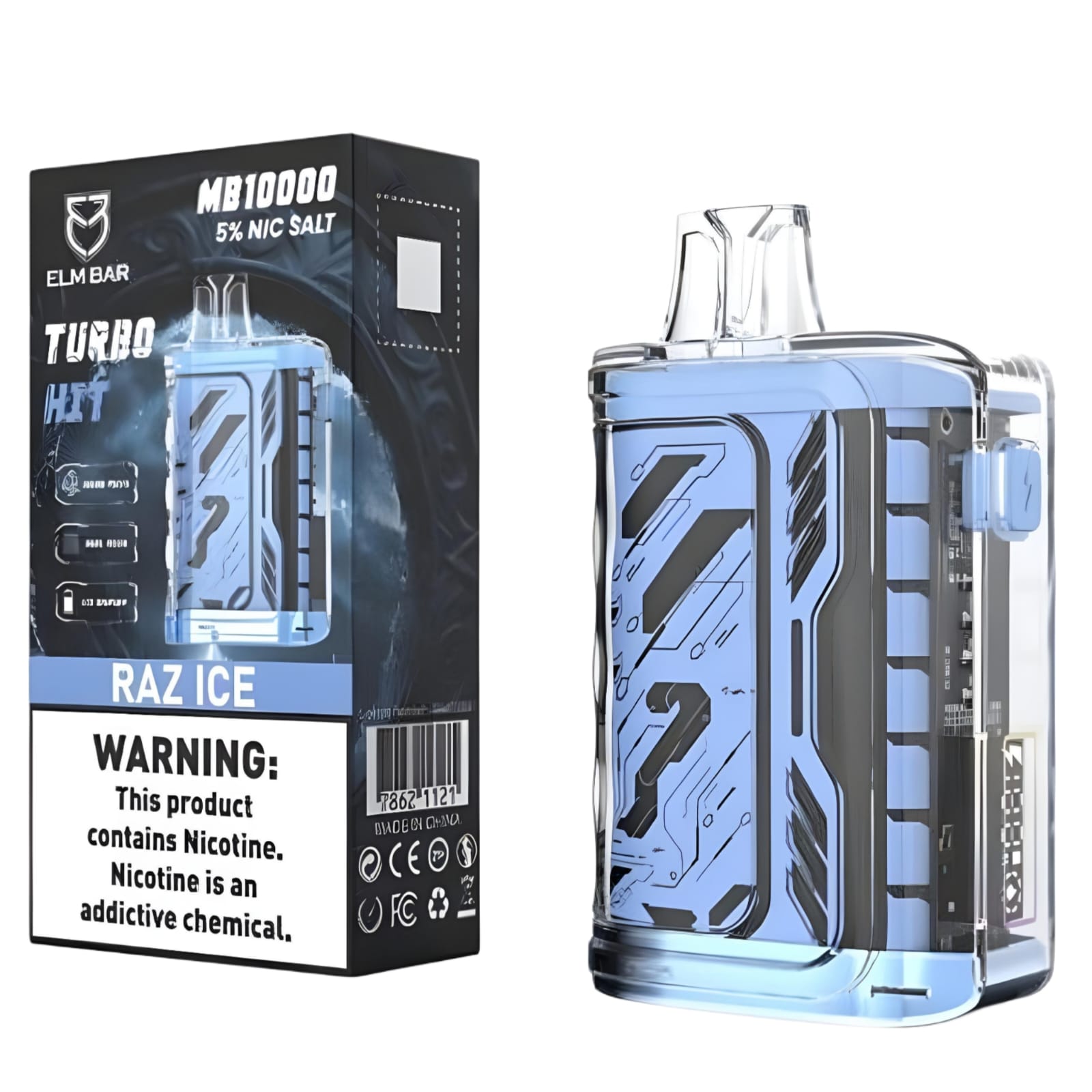 EML BAR POSH DISPOSABLE 50MG 10000 PUFFS