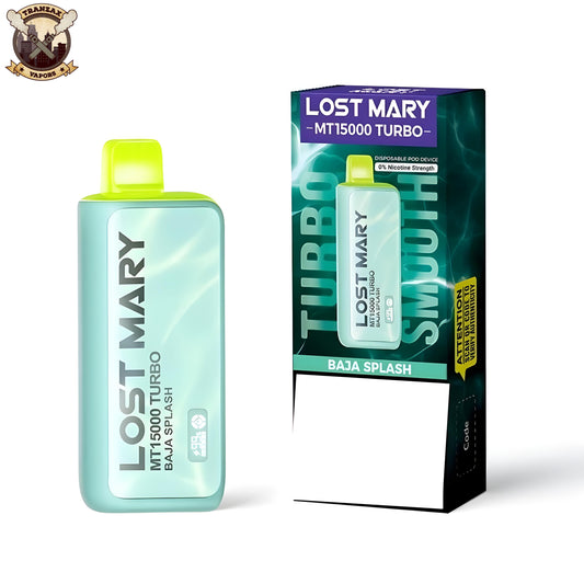 BAJA SPLASH 50MG - LOST MARY MT15000 TURBO DISPOSABLE