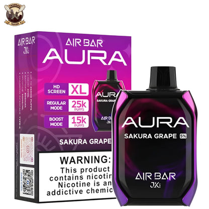 AIR BAR AURA DISPOSABLE 25K PUFFS 50MG
