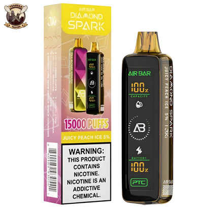 AIR BAR DIAMOND SPARK DISPOSABLE 15K PUFFS 50MG