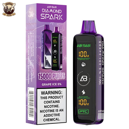 AIR BAR DIAMOND SPARK DISPOSABLE 15K PUFFS 50MG