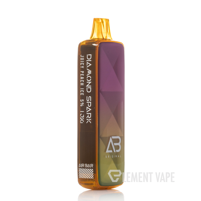 JUICY PEACH ICE - AIR BAR DIAMOND SPARK DISPOSABLE 15K PUFFS