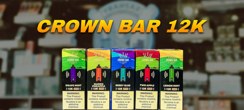 Al Fakher Crown Bar 12000 Puffs Sound Wave Disposable Vapes Collection