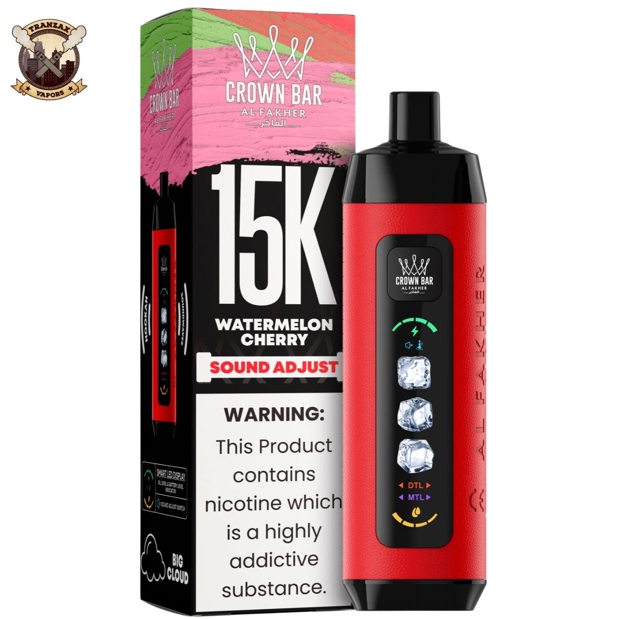 al fakher ice control crown bar hypermax