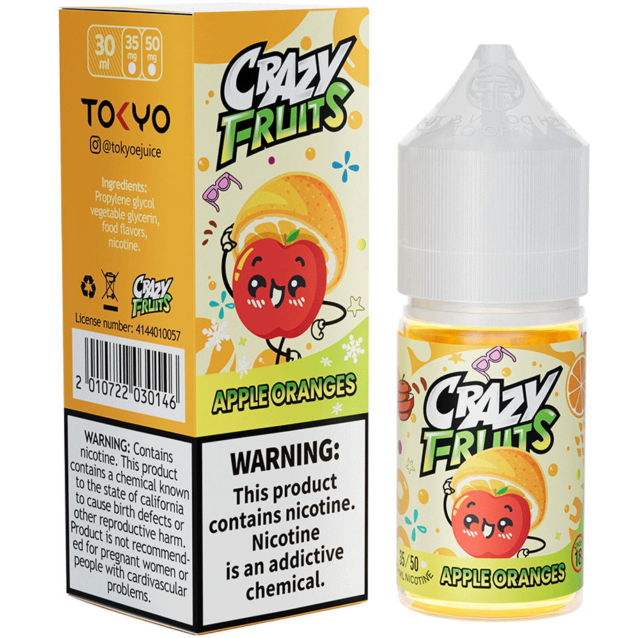APPLE ORANGE 30ML - TOKYO CRAZY FRUITS