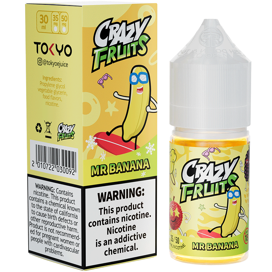 MR BANANA ICE 30ML - TOKYO CRAZY FRUITS