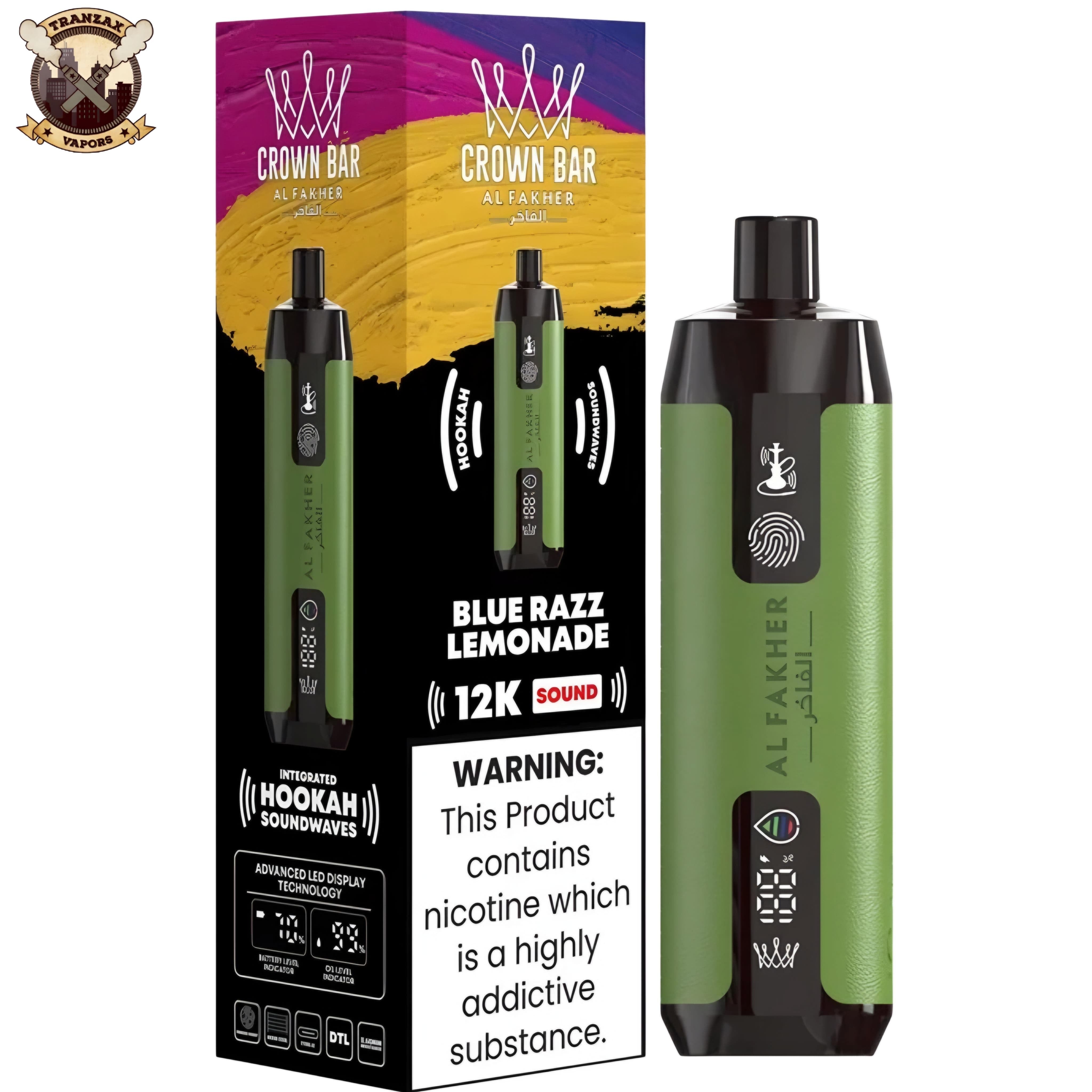 al fakher crown bar 12k disposable price in pakistan