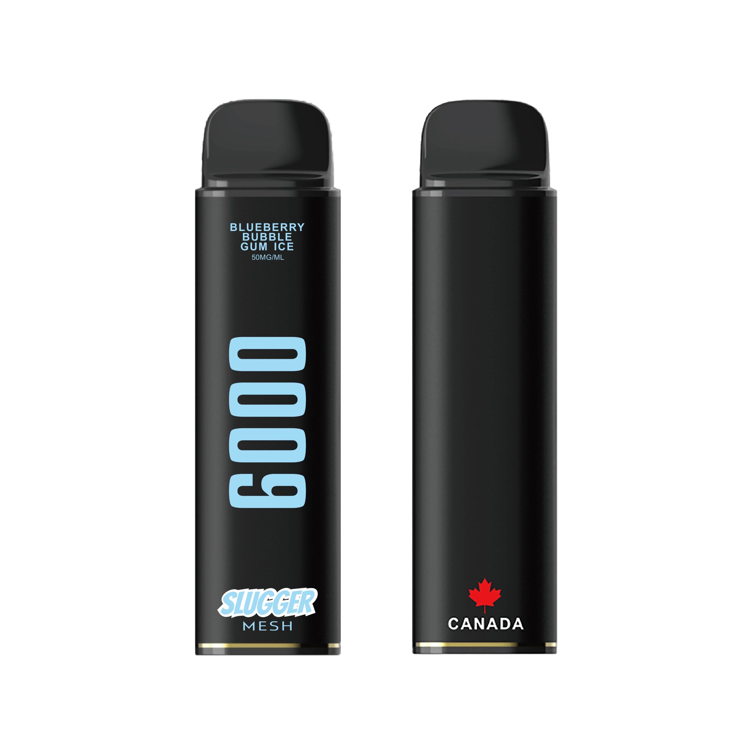 50MG BLUEBERRY BUBBLEGUM ICE | SLUGGER DISPOSABLE 6000 PUFFS