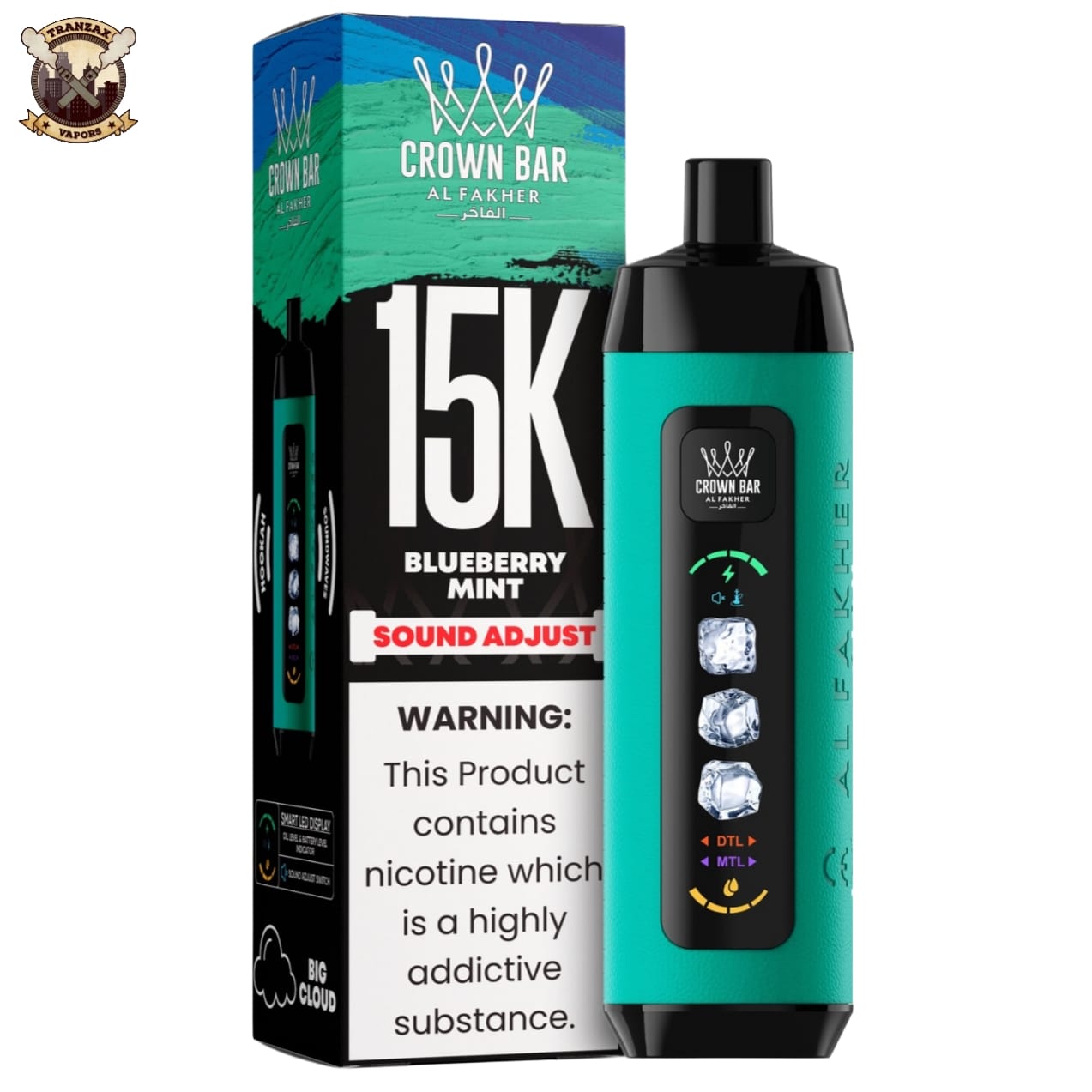 al fakher ice control disposable