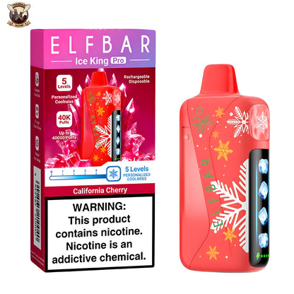 ELFBAR ICE KING PRO 50MG 40K PUFFS DISPOSABLE