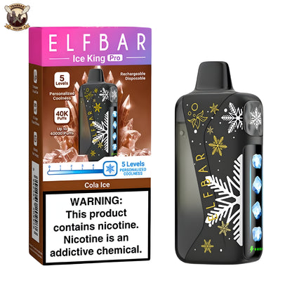 ELFBAR ICE KING PRO 50MG 40K PUFFS DISPOSABLE