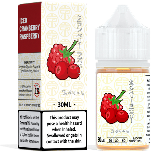 CRANBERRY RASPBERRY ICE 30ML - TOKYO CLASSIC