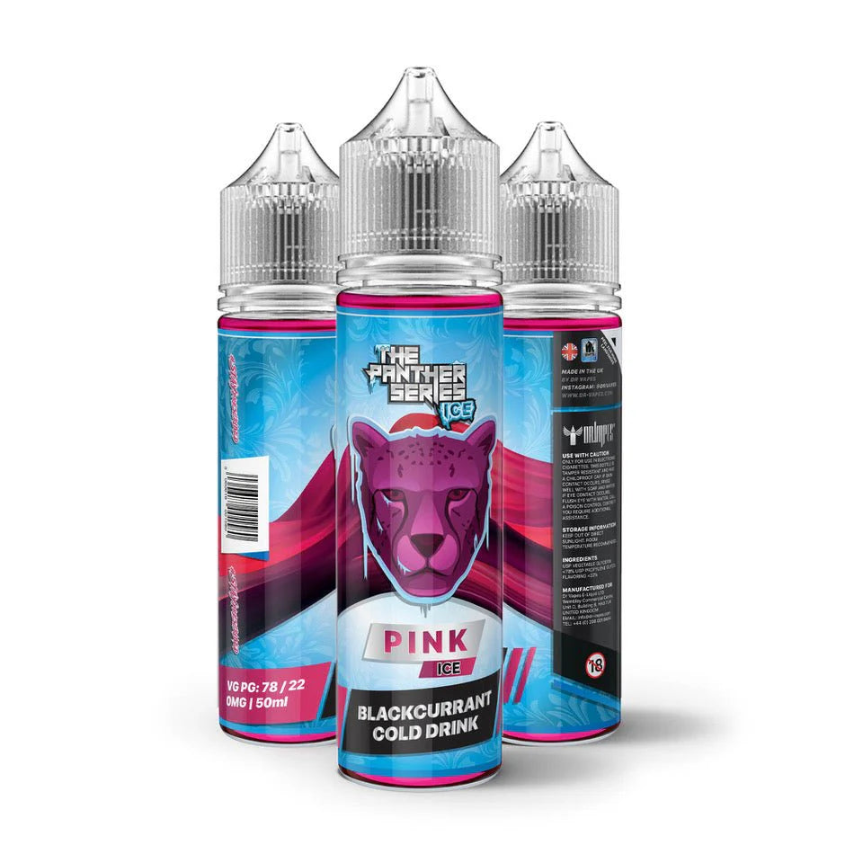 PINK PANTHER ICE 60ML - DR VAPES PINK SERIES