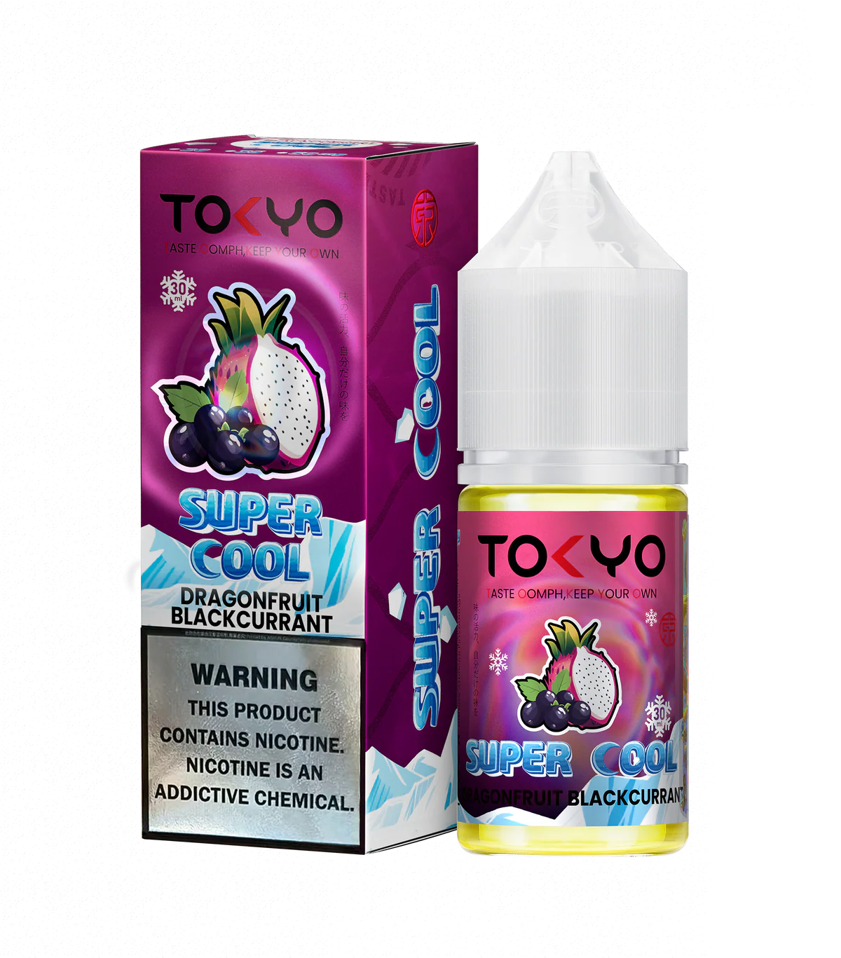 DRAGON FRUIT BLACKCURRANT ICE 30ML - TOKYO SUPER COOL