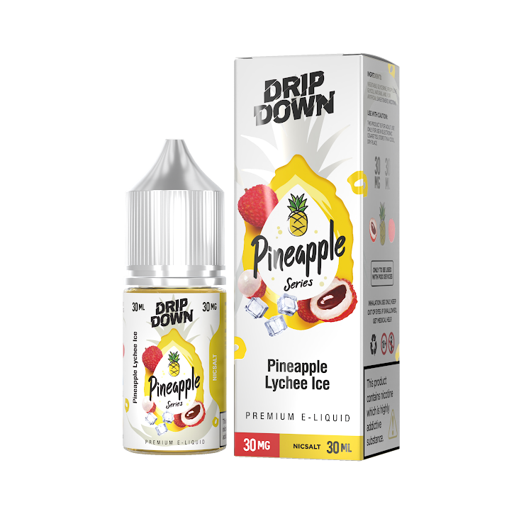 PINEAPPLE LYCHEE ICE 30ML - DRIP DOWN PINEAPPLE SERIES