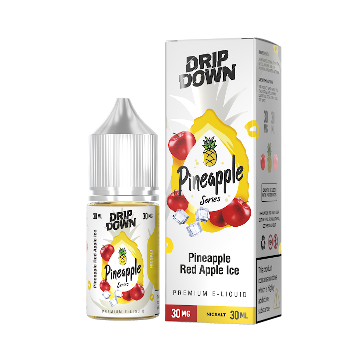 PINEAPPLE RED APPLE ICE 30ML - DRIP DOWN PINEAPPLE SERIES