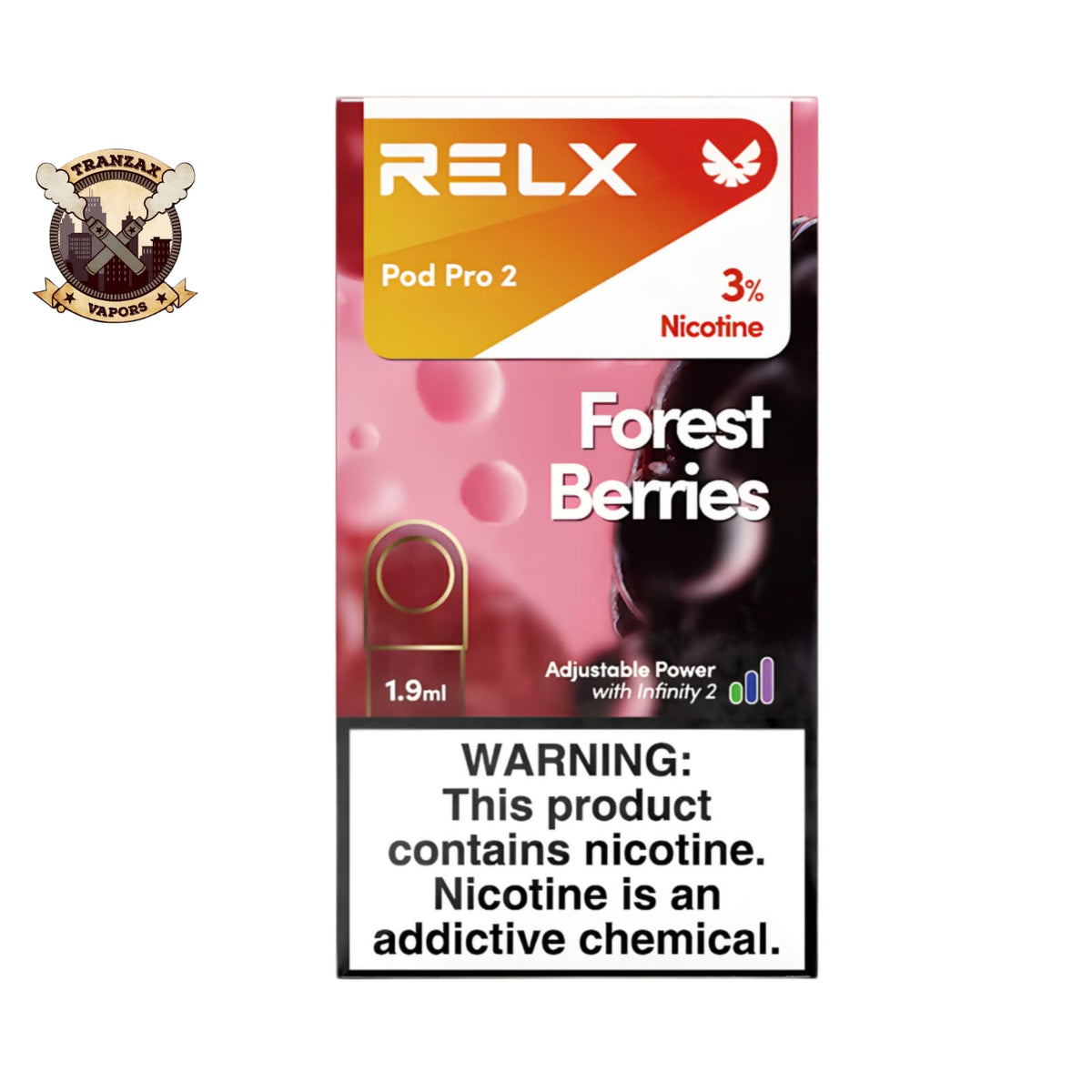 FOREST BERRIES 30MG RELX DISPOSABLE POD