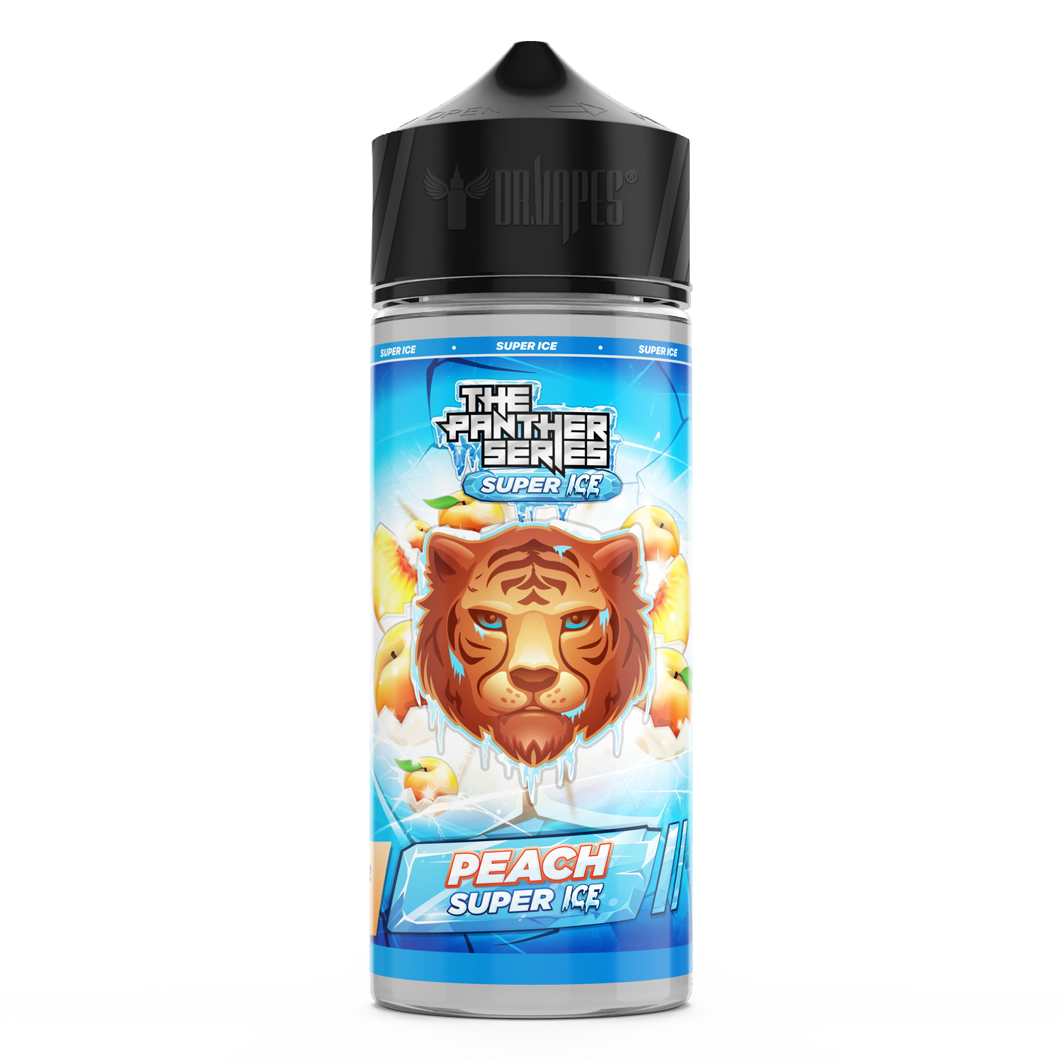 PEACH ICE 120ML - DR VAPES PANTHER SUPER ICE