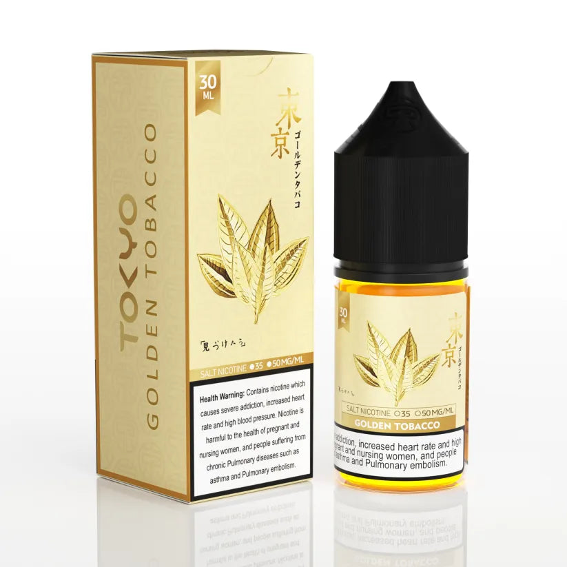 GOLDEN TOBACCO 30ML - TOKYO TOBACCO SERIES