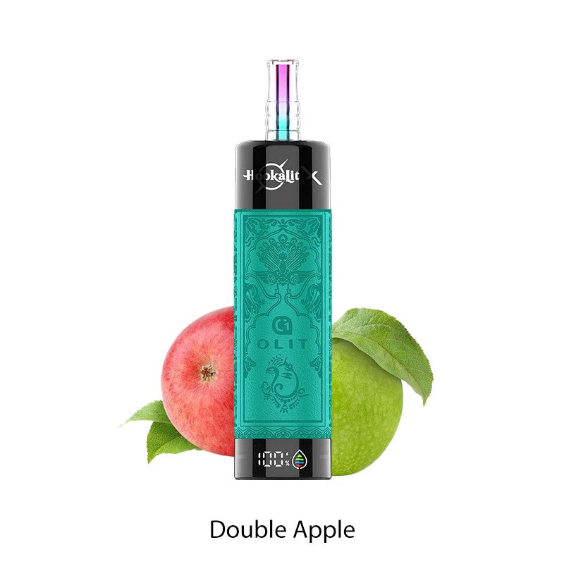 DOUBLE APPLE 3.5MG -  HOOKALIT X DISPOSABLE 20000 PUFFS