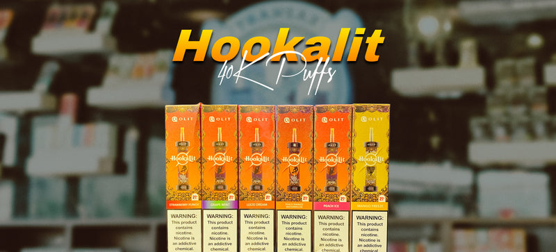 Hookalit Disposable Vapes 3MG - 40,000 Puffs Collection