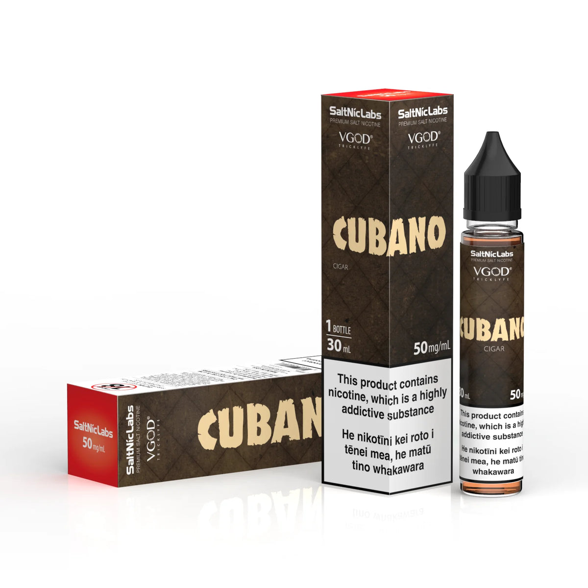 CUBANO BROWN 30ML - VGOD NON ICED