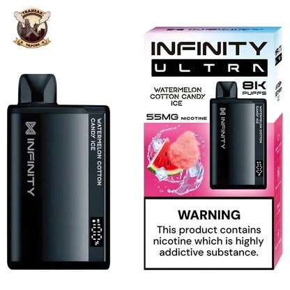 infinity ultra disposable watermelon cotton candy ice ice price in pakistan