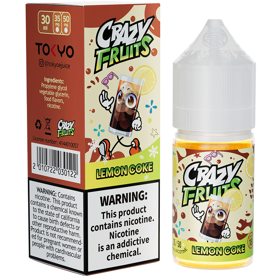 LEMON COKE 30ML - TOKYO CRAZY FRUITS