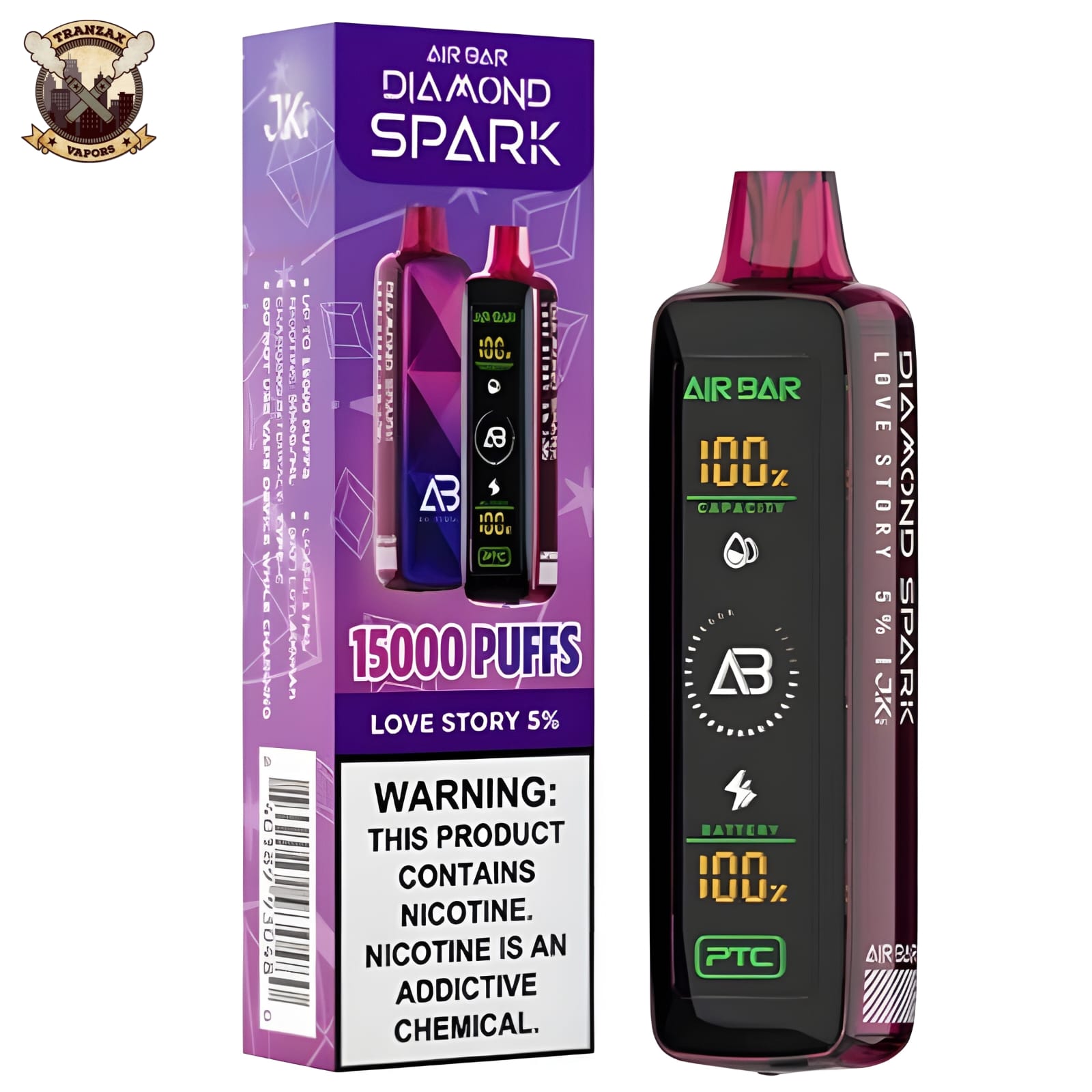 air bar spark disposable