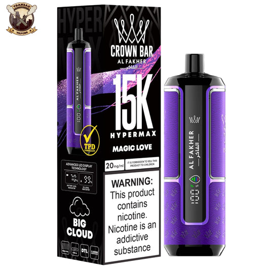 al fakher hypermax crown bar disposable 