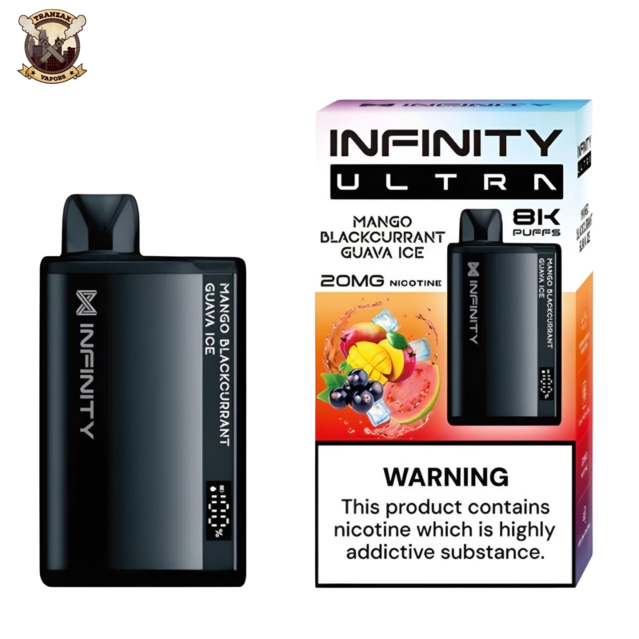 infinity ultra disposable 20mg