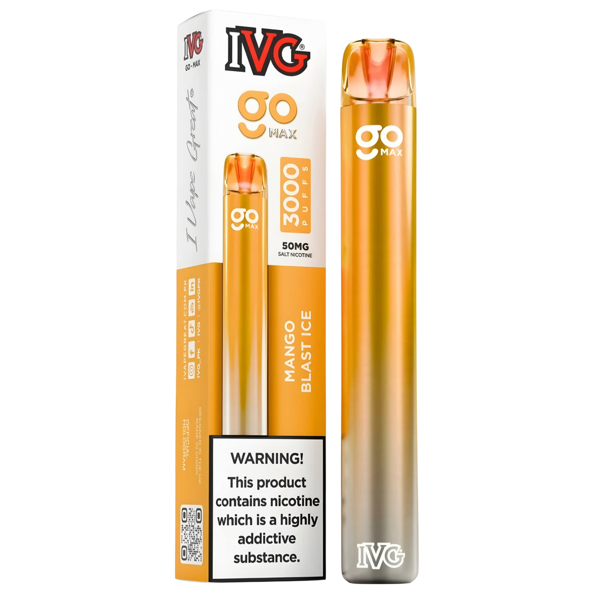 ivg go max disposable