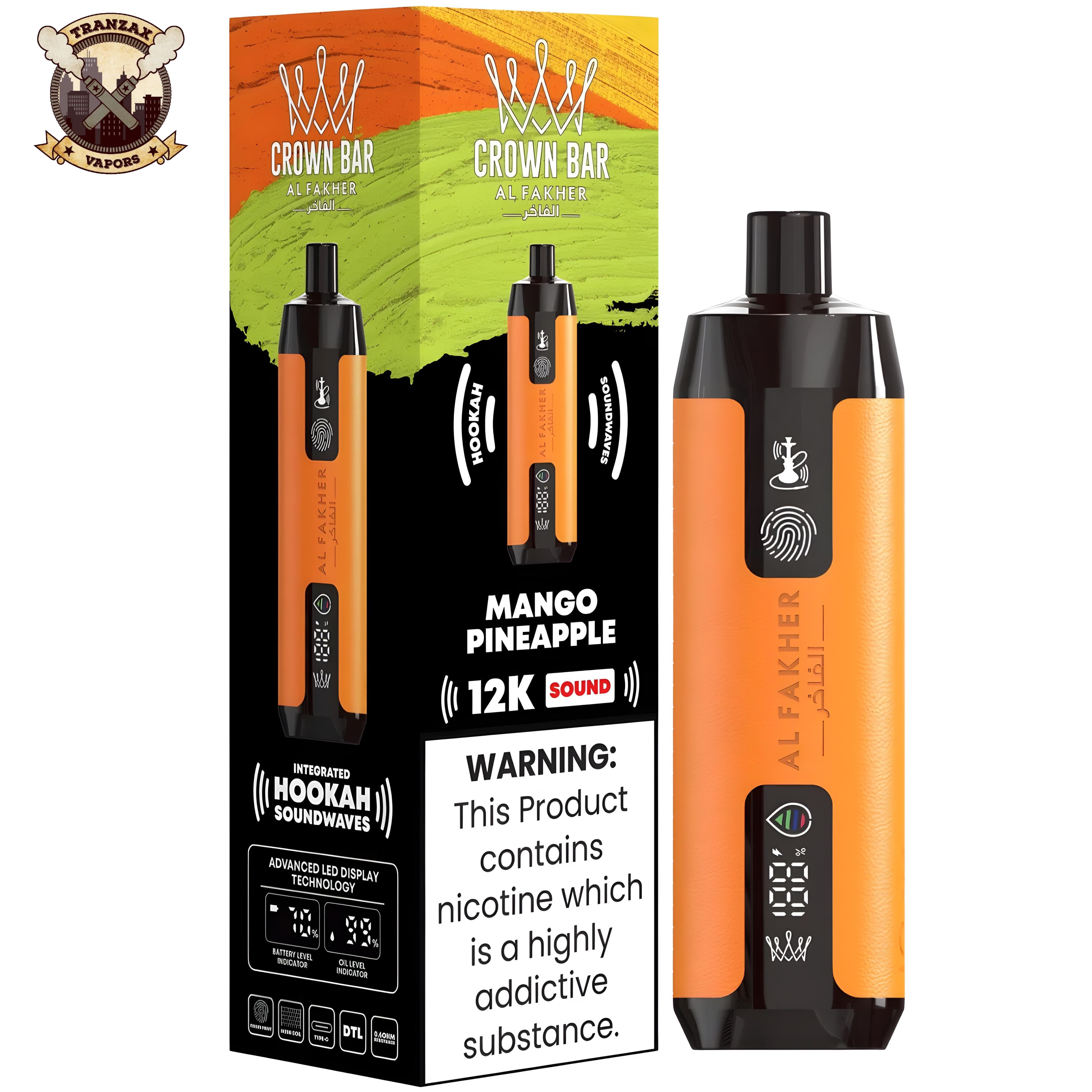 al fakher crown bar 12k disposable price in pakistan