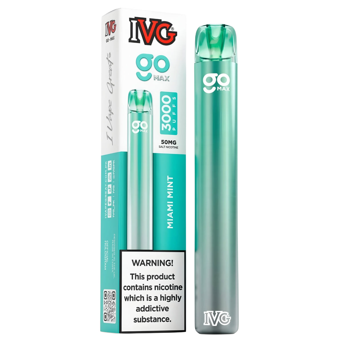 ivg go max disposable