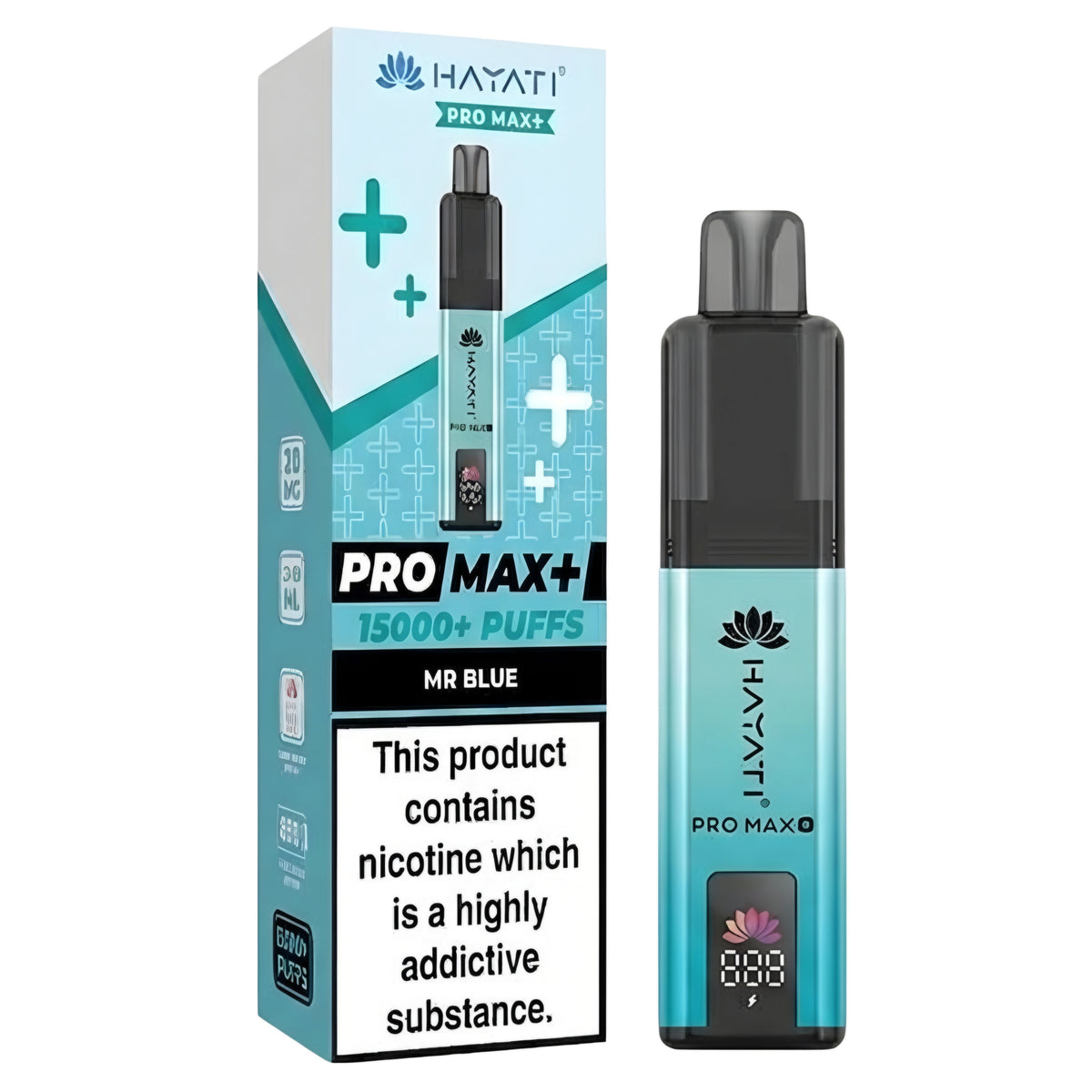 hayati pro max disposable 15k puffs
