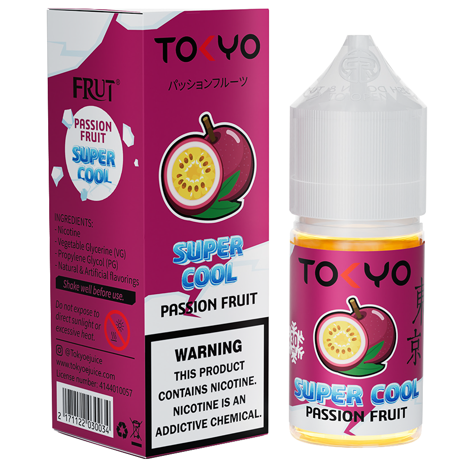 PASSION FRUIT ICE 30ML - TOKYO SUPER COOL