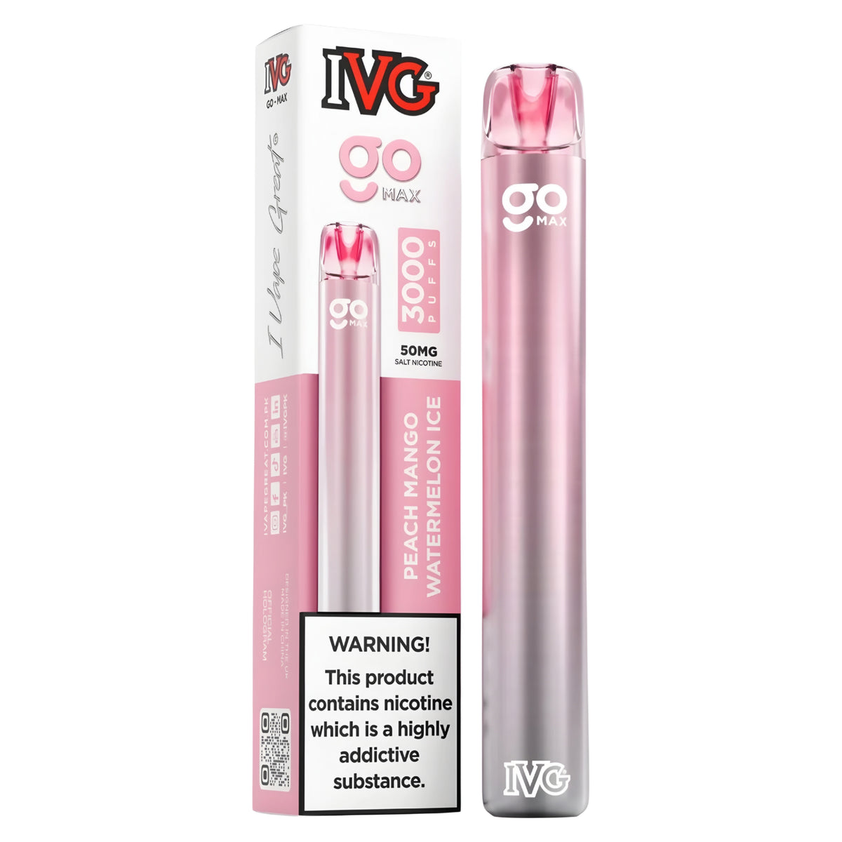 ivg go max disposable
