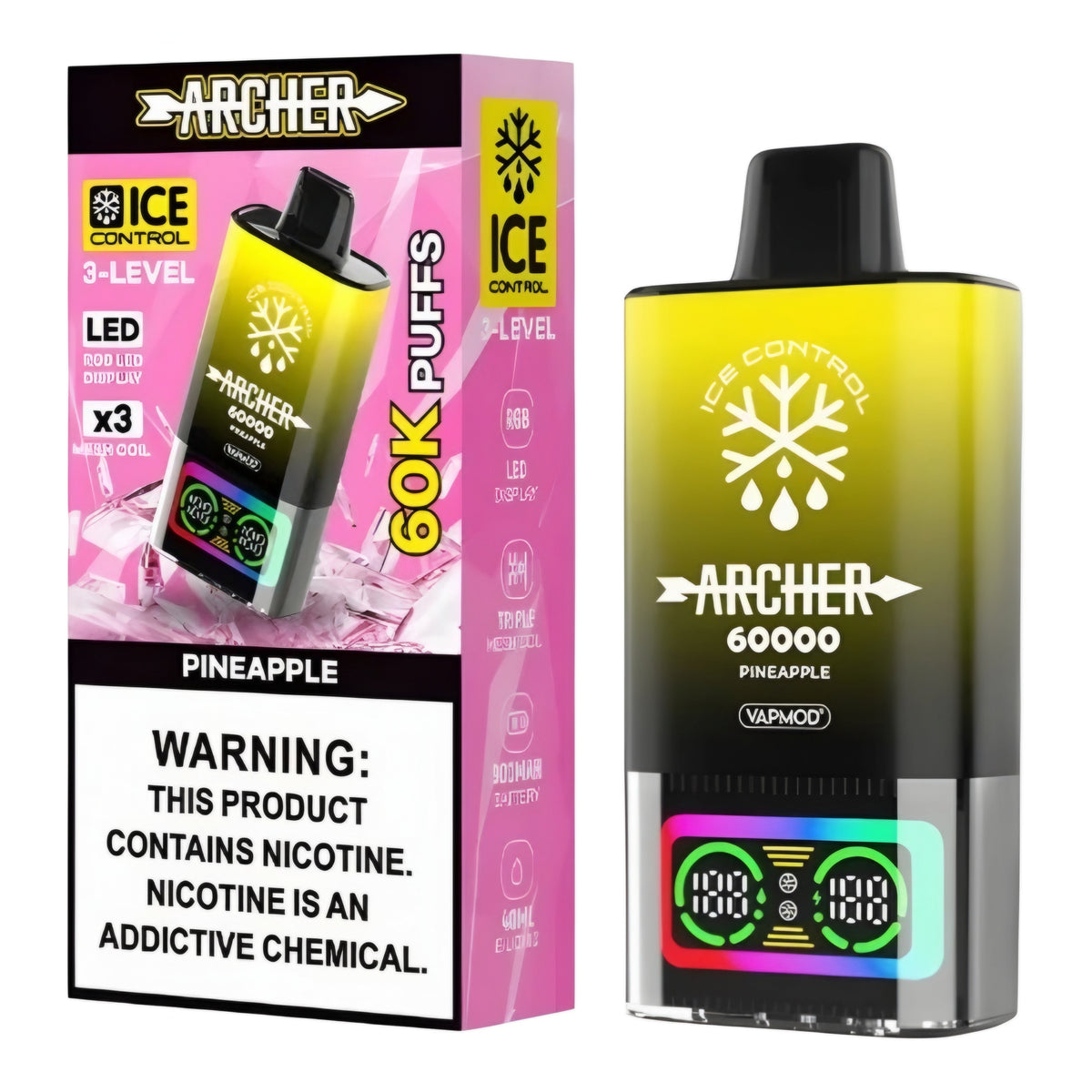 archer disposable 60k puffs