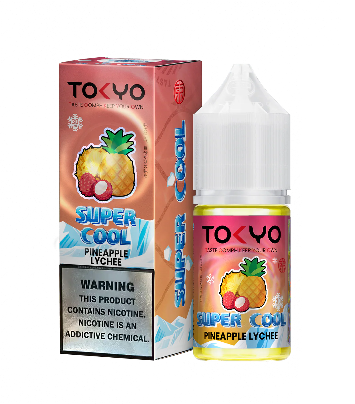 PINEAPPLE LYCHEE ICE 30ML - TOKYO SUPER COOL