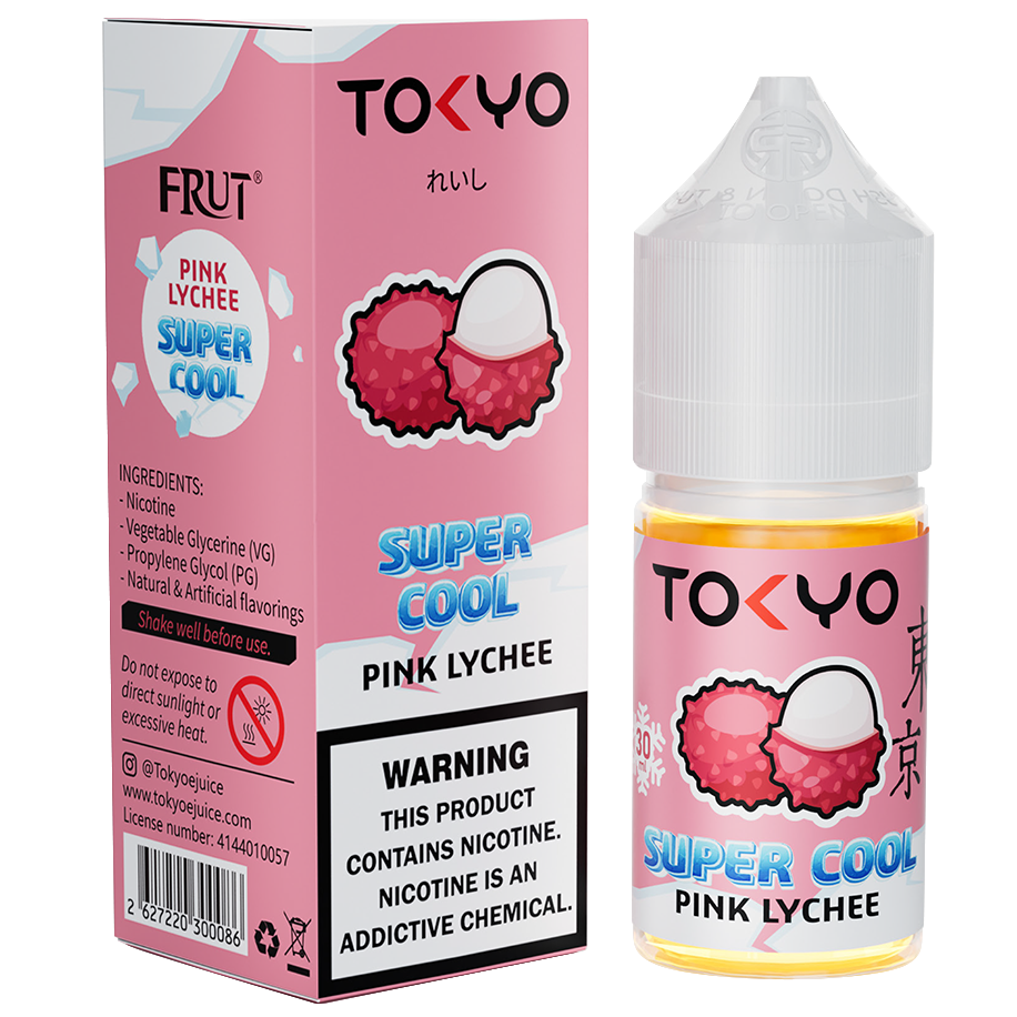 PINK LYCHEE 30ML - TOKYO SUPER COOL