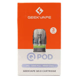 GEEK VAPE Q REPLACEMENT PODS 3ML SIDE REFILL