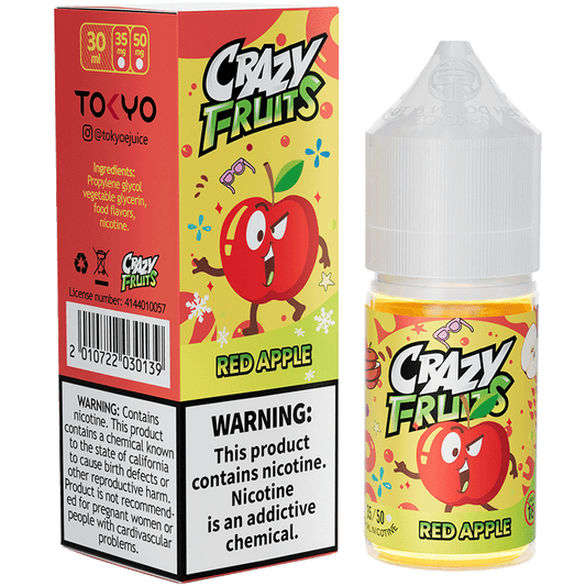 RED APPLE 30ML - TOKYO CRAZY FRUITS