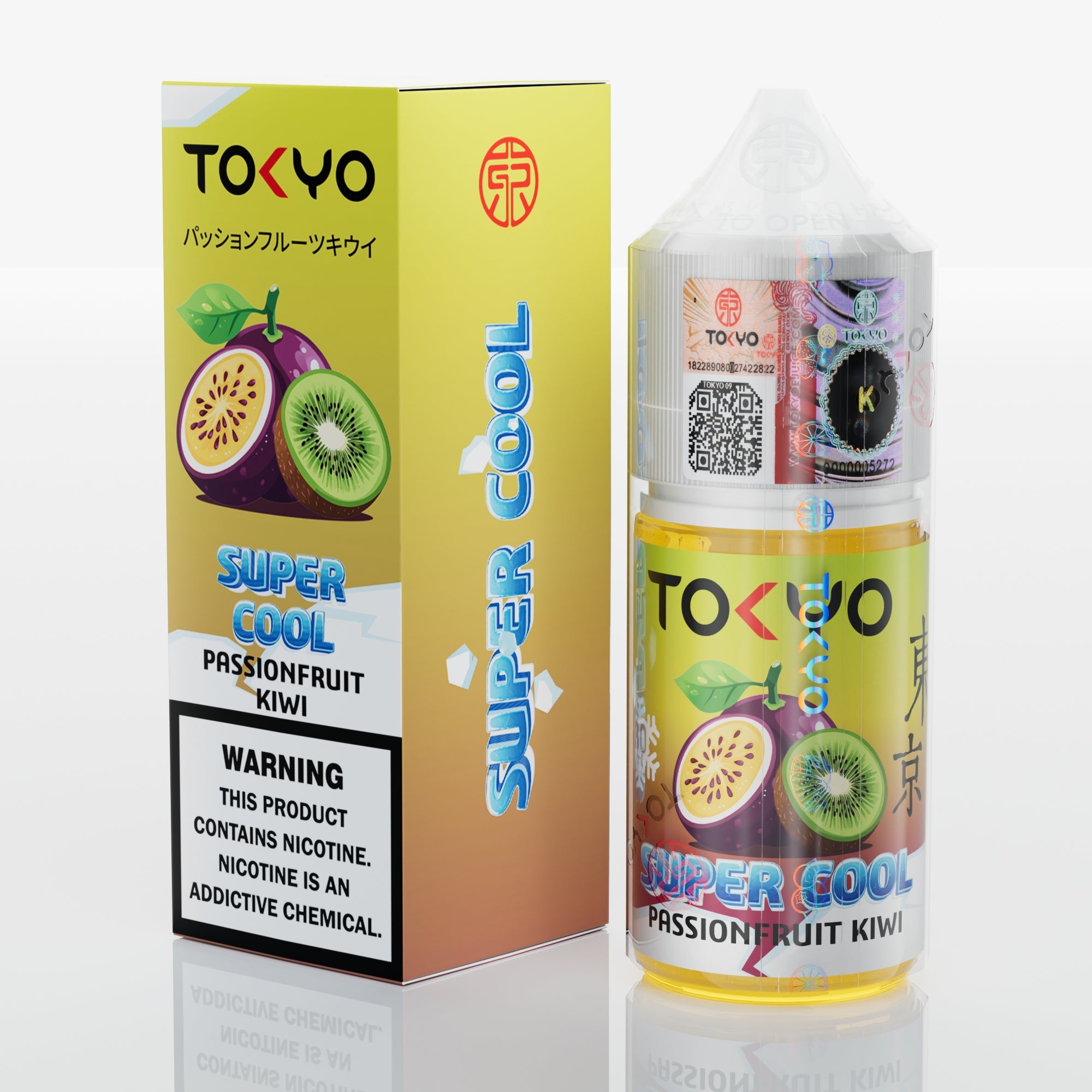 PASSIONFRUIT KIWI ICE 30ML - TOKYO SUPER COOL