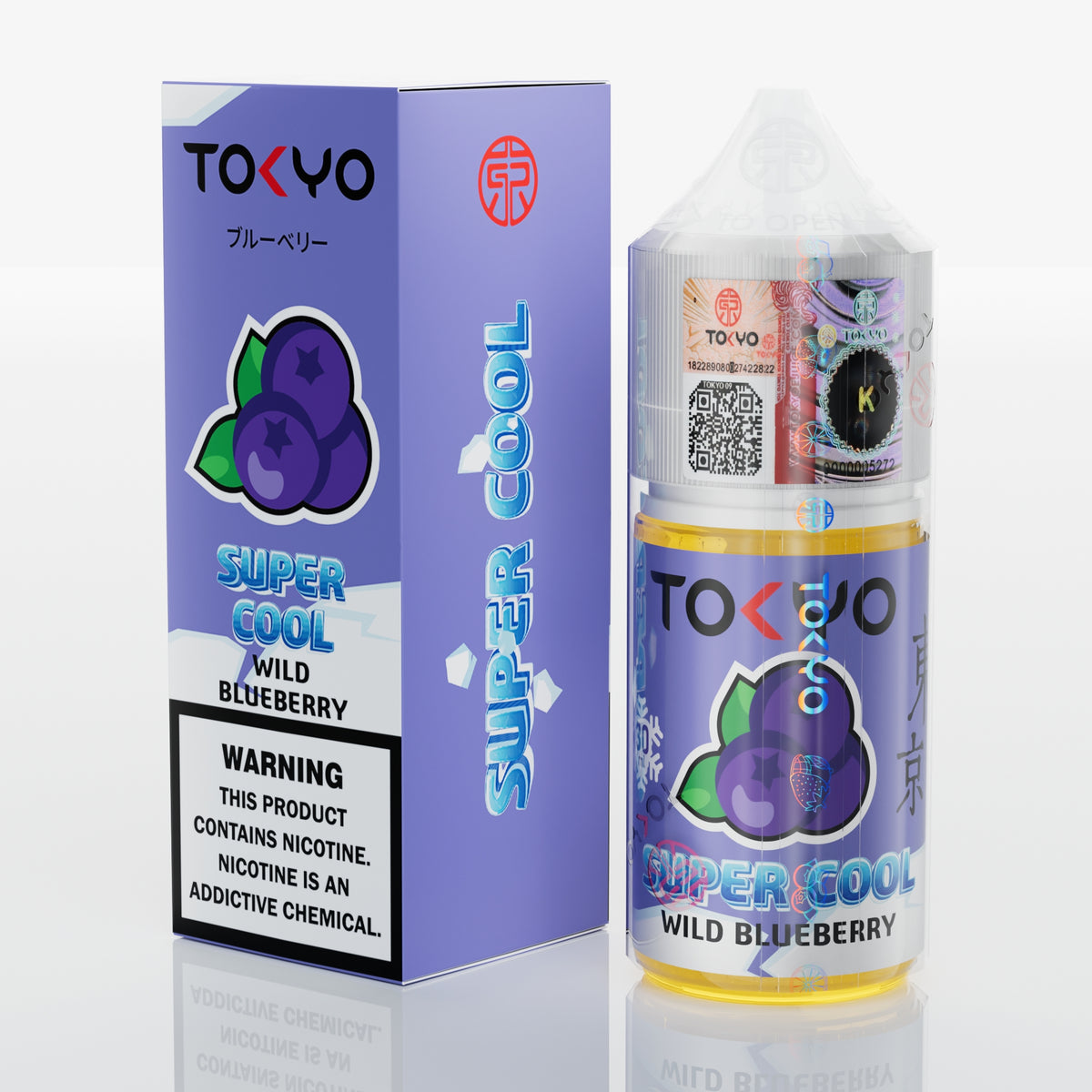WILD BLUEBERRY 30ML - TOKYO SUPER COOL