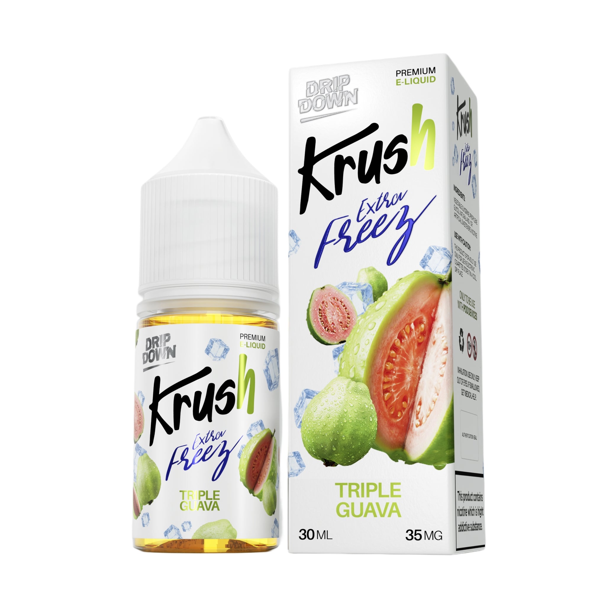 TRIPLE GUAVA 30ML - DRIP DOWN KRUSH EXTRA FREEZE