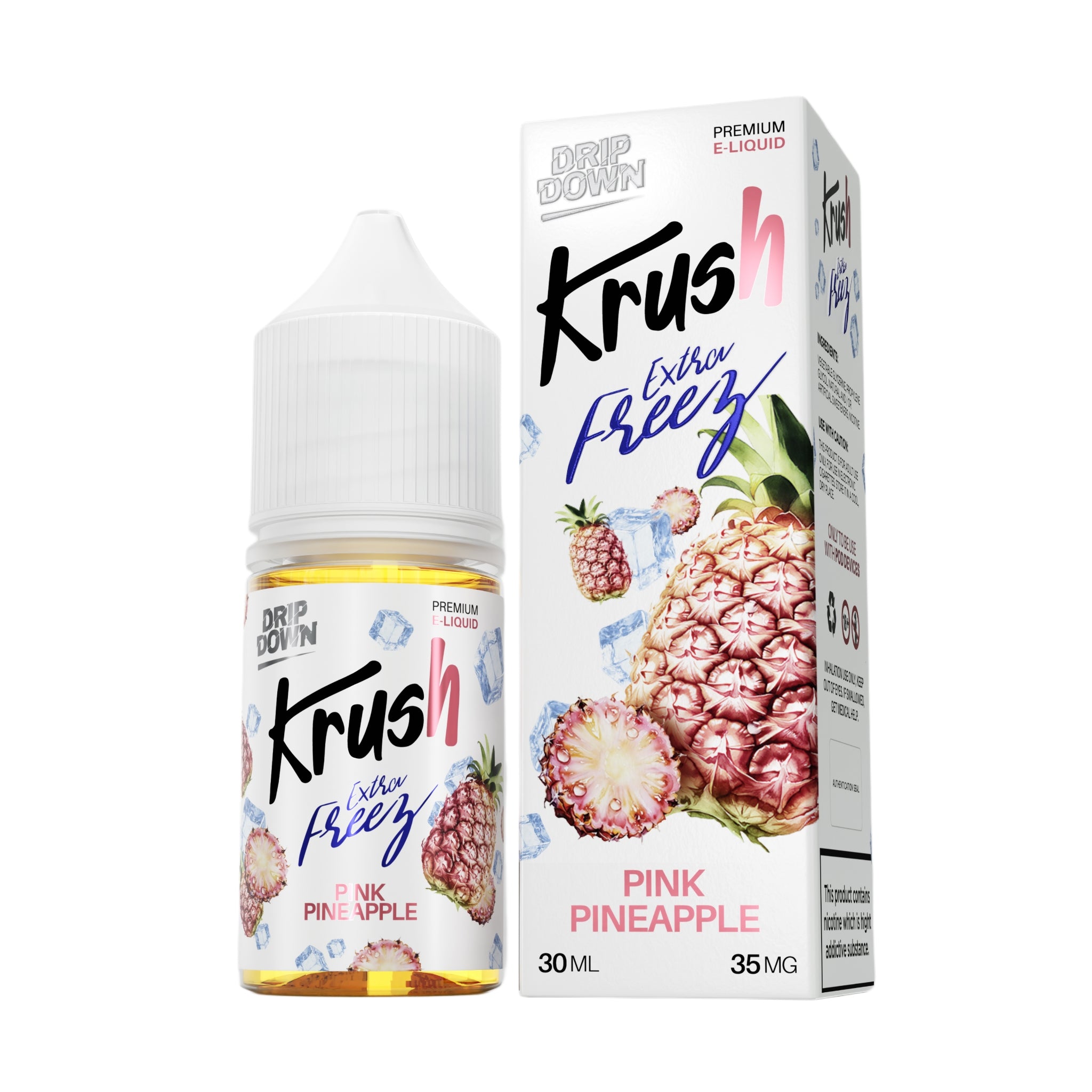 PINK PINEAPPLE 30ML - DRIP DOWN KRUSH EXTRA FREEZE